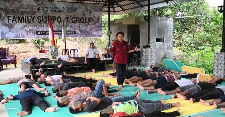 Dukung Emosional dari Keluarga, YPR Kobra Kalsel Gelar Family Support Group Bersama Para Residen