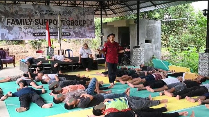Dukung Emosional dari Keluarga, YPR Kobra Kalsel Gelar Family Support Group Bersama Para Residen
