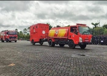 Hadapi Puncak Musim Hujan, Pemprov Kalsel Gelar Apel Gabungan Kesiapsiagaan