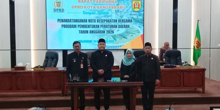 DPRD Banjarbaru Sahkan Tiga Raperda Inisiatif, Salah Satunya Atur Ormas