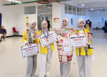 Tim NOVADAYA ULM Sabet Gold Medal dan Best Paper di PIMNAS 5 Berkat Inovasi Hidrogel Bawang Dayak