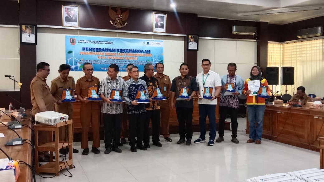 Kalsel Apresiasi Perusahaan dan Instansi Pengembang EBT, Dorong Percepatan Energi Hijau