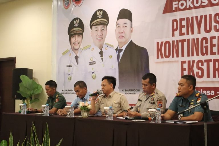BPBD Kalsel Susun Renkon Gelombang Ekstrem dan Abrasi 2025 di Wilayah Pesisir