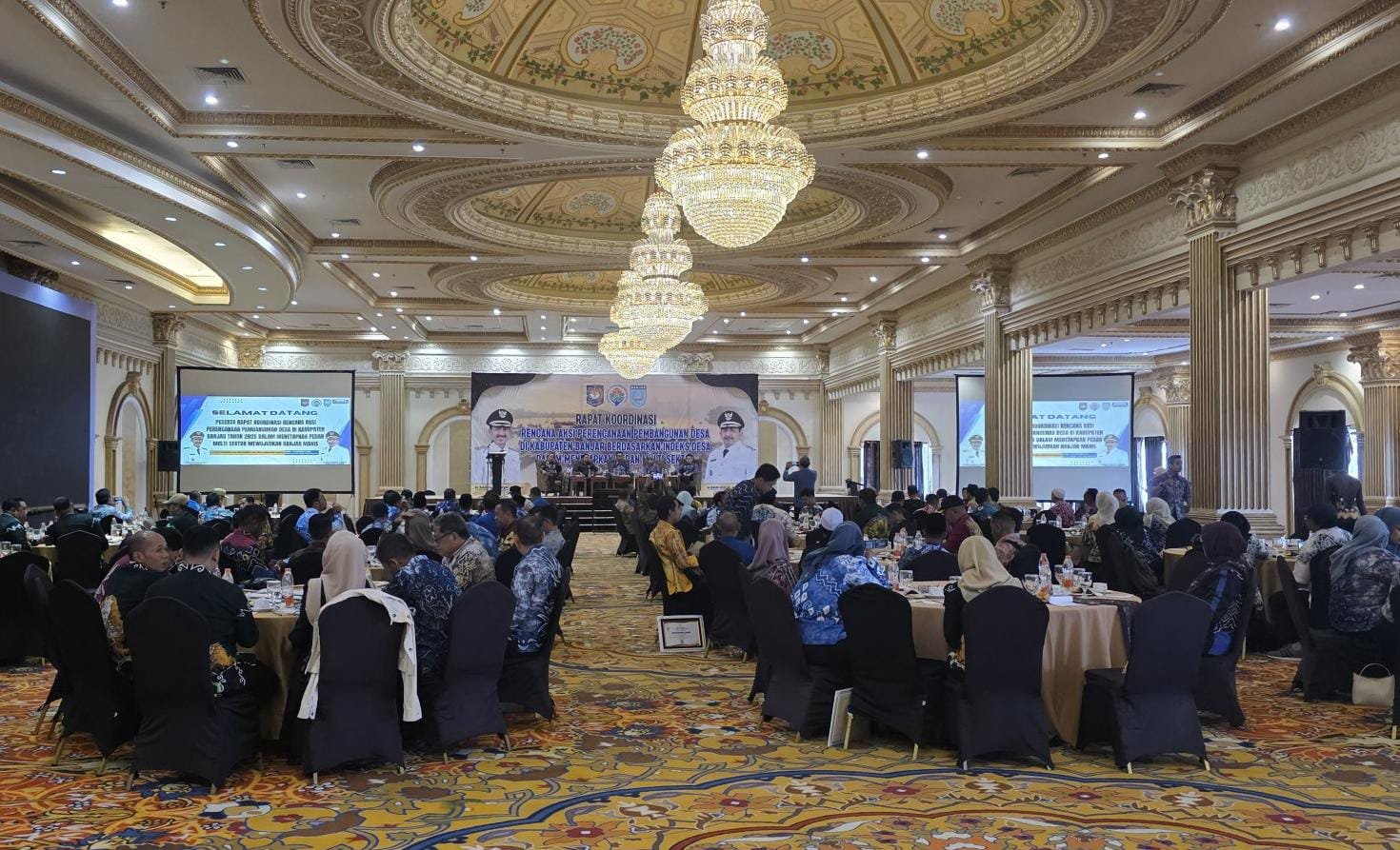 DPMD Kabupaten Banjar Gelar Ekspos & Evaluasi Indeks Desa 2025: Dorong Peran Multi Sektor Wujudkan “Banjar Manis”