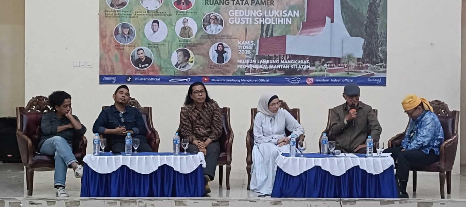 Museum Lambung Mangkurat Gelar Sosialisasi Tata Ruang Pamer, Dorong Standar Penataan Karya Seni yang Lebih Profesional
