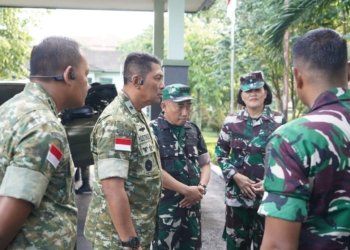 Kasdam XIII/Merdeka Tinjau Lokasi Pembangunan Rumah Sakit Dora Sigar di Minahasa
