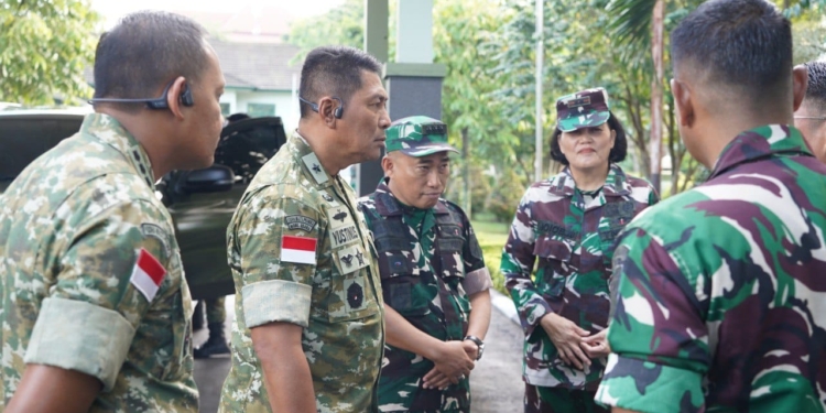 Kasdam XIII/Merdeka Tinjau Lokasi Pembangunan Rumah Sakit Dora Sigar di Minahasa