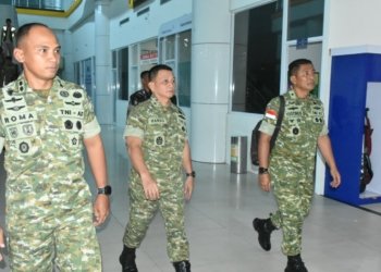 Kasdam XIII/Merdeka Tinjau Kesiapan Operasional Korem 133/NW