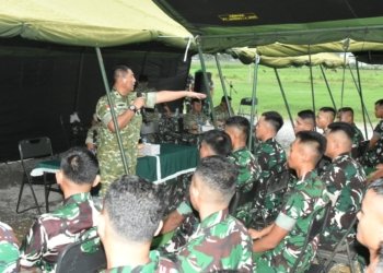 Tiba di Gorontalo, Kasdam XIII/Merdeka Kunjungi Prajurit Yonif TP 824/Mo’e’a
