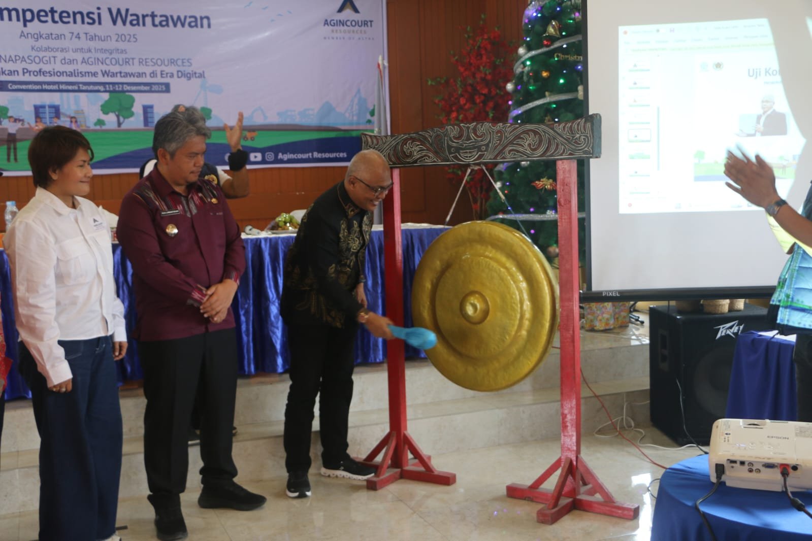 Di Tengah Bencana, PWI dan Agincourt Kembali Gelar UKW untuk Perkuat Profesionalisme Wartawan