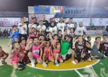 Piala Banjarbaru Emas Gila Basket 2025 Resmi Dibuka, Wali Kota Tekankan Pembinaan Atlet