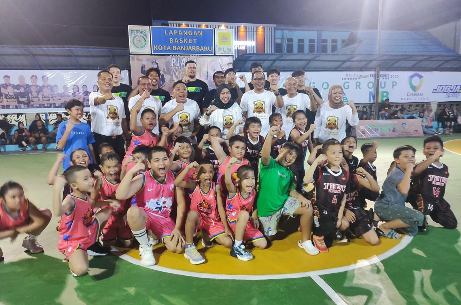 Piala Banjarbaru Emas Gila Basket 2025 Resmi Dibuka, Wali Kota Tekankan Pembinaan Atlet