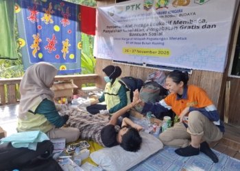 PT Pelsart Tambang Kencana Jangkau Pedalaman Meratus, Ratusan Warga Terima Layanan Kesehatan Gratis