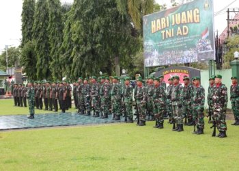 Kodim 1006/Banjar Teguhkan Jati Diri Prajurit Lewat Peringatan Hari Juang TNI AD 2025