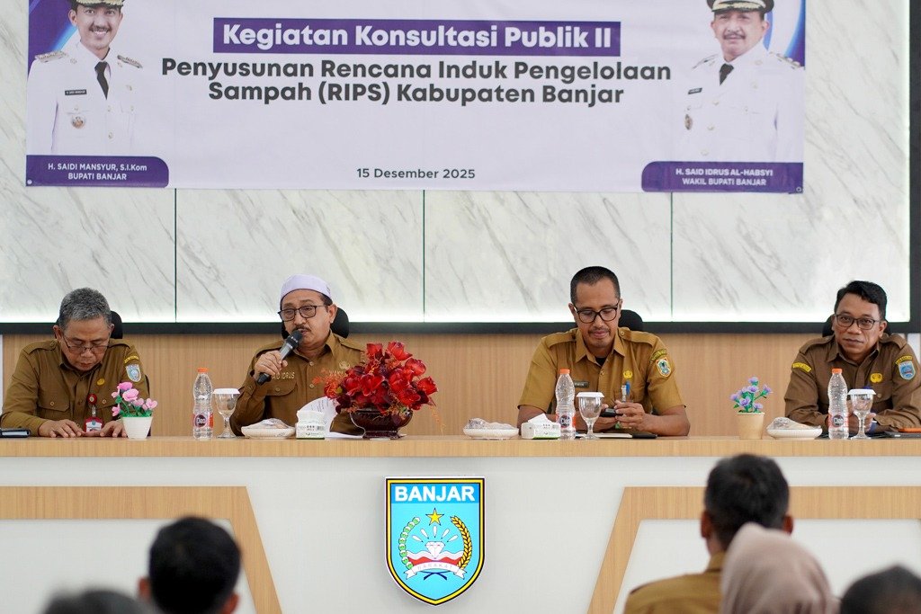 Pemkab Banjar Matangkan RIPS, Dorong Transformasi Pengelolaan Sampah Menuju Ekonomi Sirkular