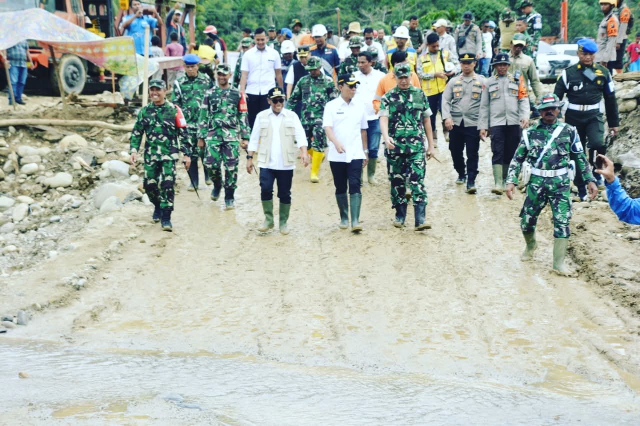 Pangdam I/BB Langsung Turun ke Garoga: Pastikan Negara Hadir di Tengah Bencana