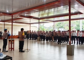 Polres Banjarbaru Gelar Operasi Lilin 2025, Siagakan 71 Personel Amankan Nataru