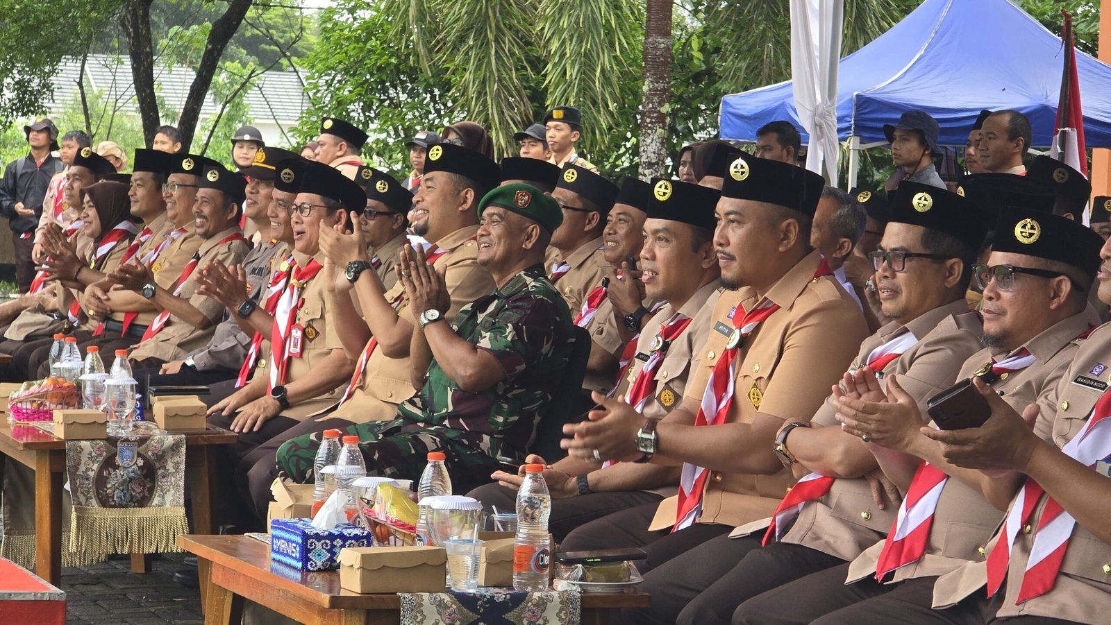 Kodim 1006/Banjar Perkuat Sinergi Pembinaan Generasi Muda, Ratusan Pengurus Pramuka Resmi Dilantik