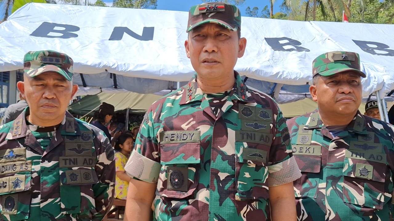 Pangdam I/BB Pastikan Pengungsi Tapteng Terlayani, TNI AD Dirikan Dapur Umum dan Layanan Kesehatan