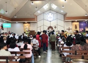 Natal 2025 di Paroki Bunda Maria Banjarbaru Berlangsung Khidmat, Sekitar 1.500 Umat Hadiri Misa