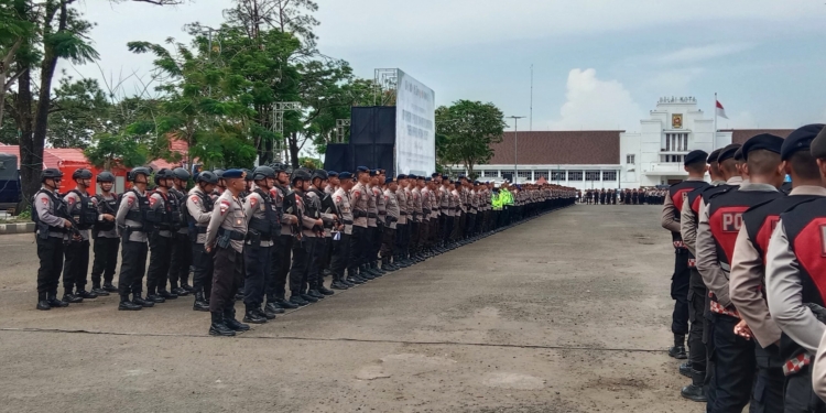 Apel Gelar Pasukan Operasi Kepolisian Kewilayahan Sekumpul Intan 2025 Digelar