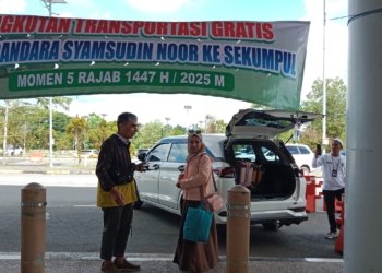 Jemaah Sekumpul Disambut Makanan hingga Taksi Gratis Sejak Tiba di Bandara, Pendatang Terharu