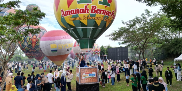 Antusias Tinggi, Festival Balon Udara ABP Banjarbaru Diperpanjang hingga Awal 2026