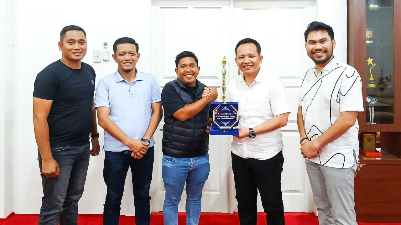 PLN Indonesia Power UBP Labuhan Angin Kunjungi Wali Kota Sibolga, Jaga Keandalan Listrik Nataru