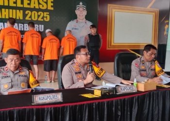 Tren Gangguan Kamtibmas 2025 di Banjarbaru Naik, Penyelesaian Kasus Menurun