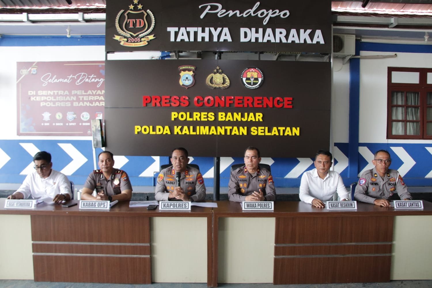 Kapolres Banjar AKBP DR Fadli: Kriminalitas dan Laka Lantas Turun Tajam