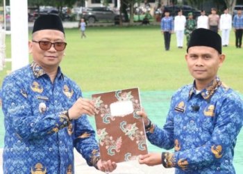 Peringati HUT ke-54 Korpri, Pemkab Tabalong Serahkan 1.250 SK PPPK Paruh Waktu