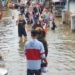 Combo! Banjir di Banjar Terus Naik, Jemaah Makin Banyak