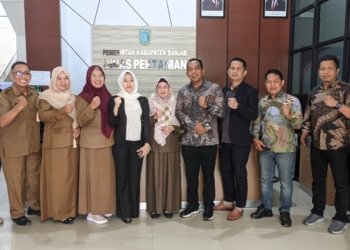 Distan Banjar Terima Kunker Komisi II DPRD HST, Bahas Strategi LP2B Hingga Penanganan Gulma Agresif