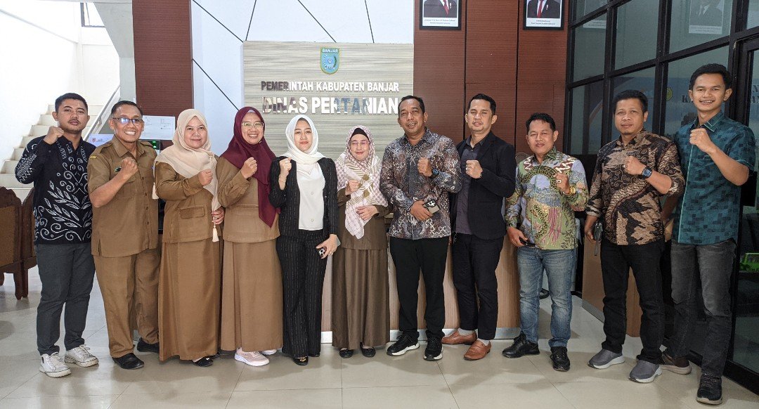 Distan Banjar Terima Kunker Komisi II DPRD HST, Bahas Strategi LP2B Hingga Penanganan Gulma Agresif
