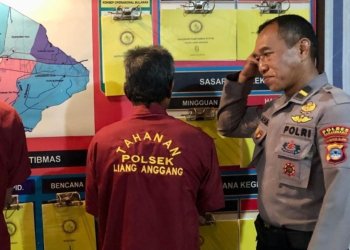 Sabet Celurit di Kebun, Petani Singkong Berakhir di Sel Polsek Liang Anggang