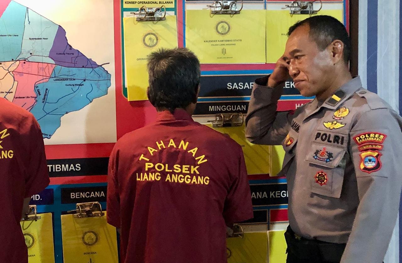 Sabet Celurit di Kebun, Petani Singkong Berakhir di Sel Polsek Liang Anggang