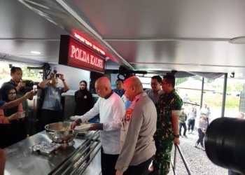 Jelang Momen 5 Rajab Forkopimda Kalsel Cek Peralatan Dapur di Brimob