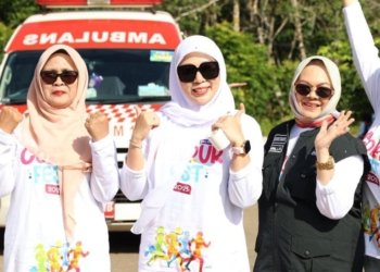 Anggota DPRD Balangan Sri Huriyati Hadi Apresiasi Meriahnya Balangan Colour Fest 2025