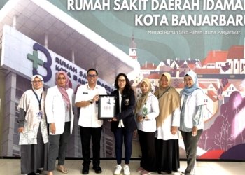 RSD Idaman Kota Banjarbaru Raih Penghargaan Internasional Gold Status WSO Angels Awards Q3 2025