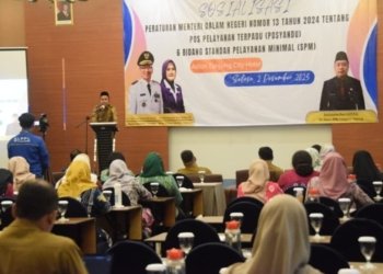 Sosialisasi Permendagri Nomor 13, Wabup Tabalong Harap Kader Posyandu Mampu Terapkan 6 Bidang SPM