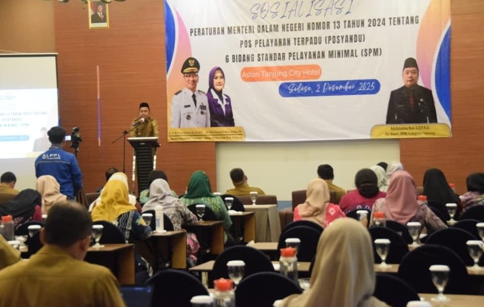 Sosialisasi Permendagri Nomor 13, Wabup Tabalong Harap Kader Posyandu Mampu Terapkan 6 Bidang SPM