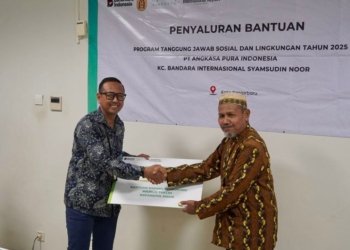 Pt Angkasa Pura Indonesia Kc Bandara Syamsudin Noor Kembali Salurkan Program Tjsl 2025 Untuk Masyarakat Kota Banjarbaru