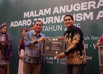 Jurnalis Teras7 Raih Adaro Journalism Award 2025 Berkat Liputan Humanis Pendidikan Pedalaman