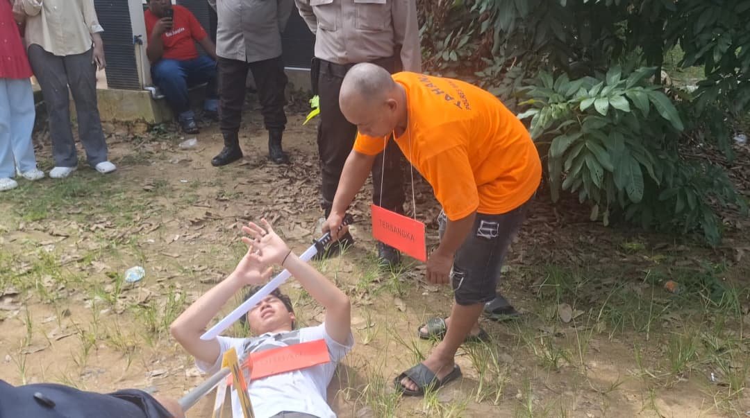 Rekonstruksi Pembunuhan Pumpung, Polisi Peragakan 36 Adegan