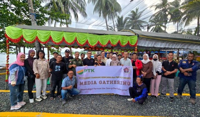 PT Pelsart Tambang Kencana Perkuat Komunikasi dengan Insan Pers Kotabaru