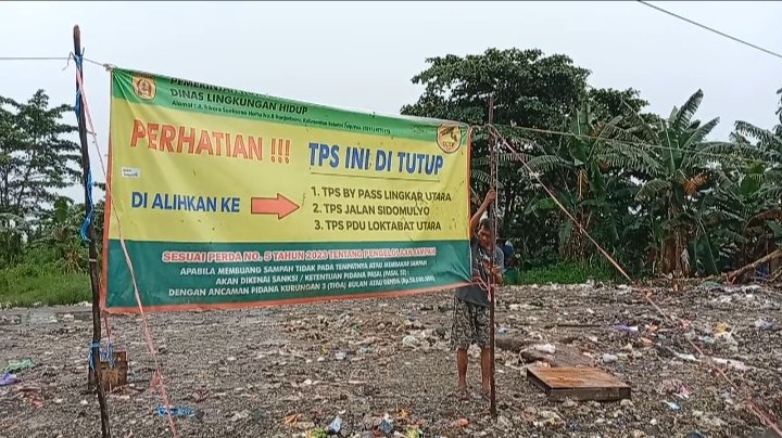 TPS di Jalan Golf Ditutup, Warga Masih Bingung Buang Sampah