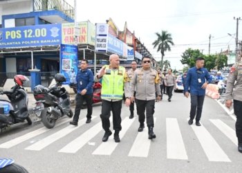 Kapolda Kalsel Tinjau Langsung Kesiapan Pengajian Malam 5 Rajab 1447 Hijiriah