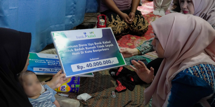 Pemko Banjarbaru Salurkan Bantuan untuk Bayi Syifa Amira