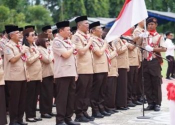 Pengurus Mabicab dan Kwarcab Pramuka Tabalong Masa Bakti 2025–2030 Resmi Dilantik