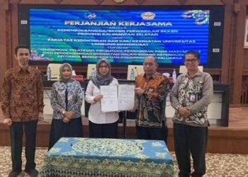 ULM dan BKKBN Kalsel Sepakat Perkuat Program Kesehatan dan Pembangunan Keluarga